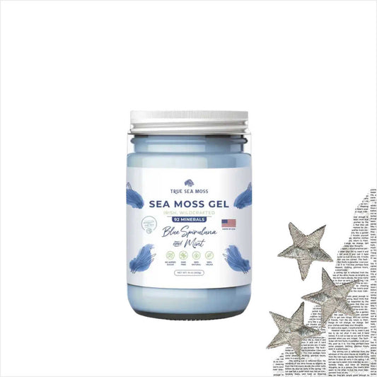 Blue Spirulina Sea Moss Gel